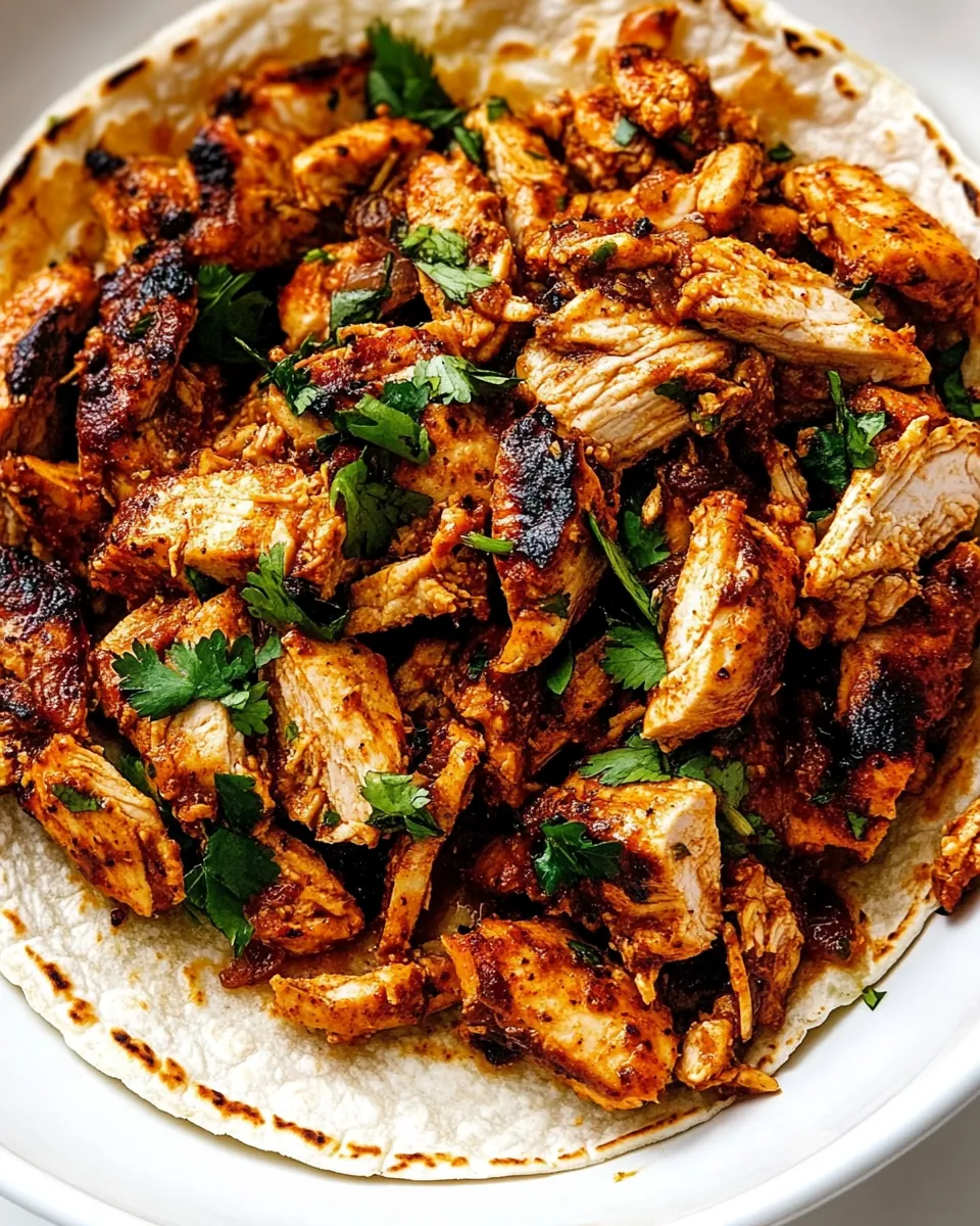 15 Minute Chicken Tacos