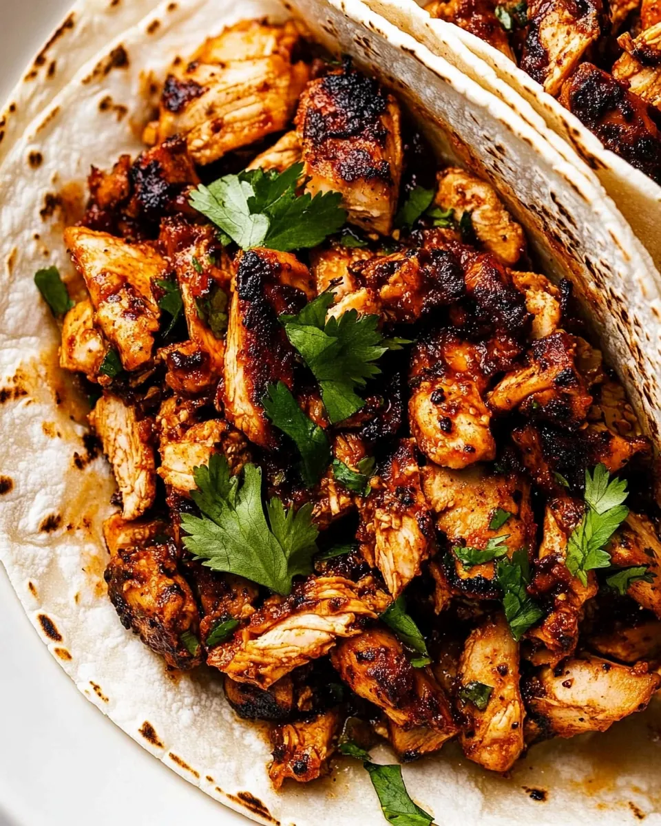 15 Minute Chicken Tacos