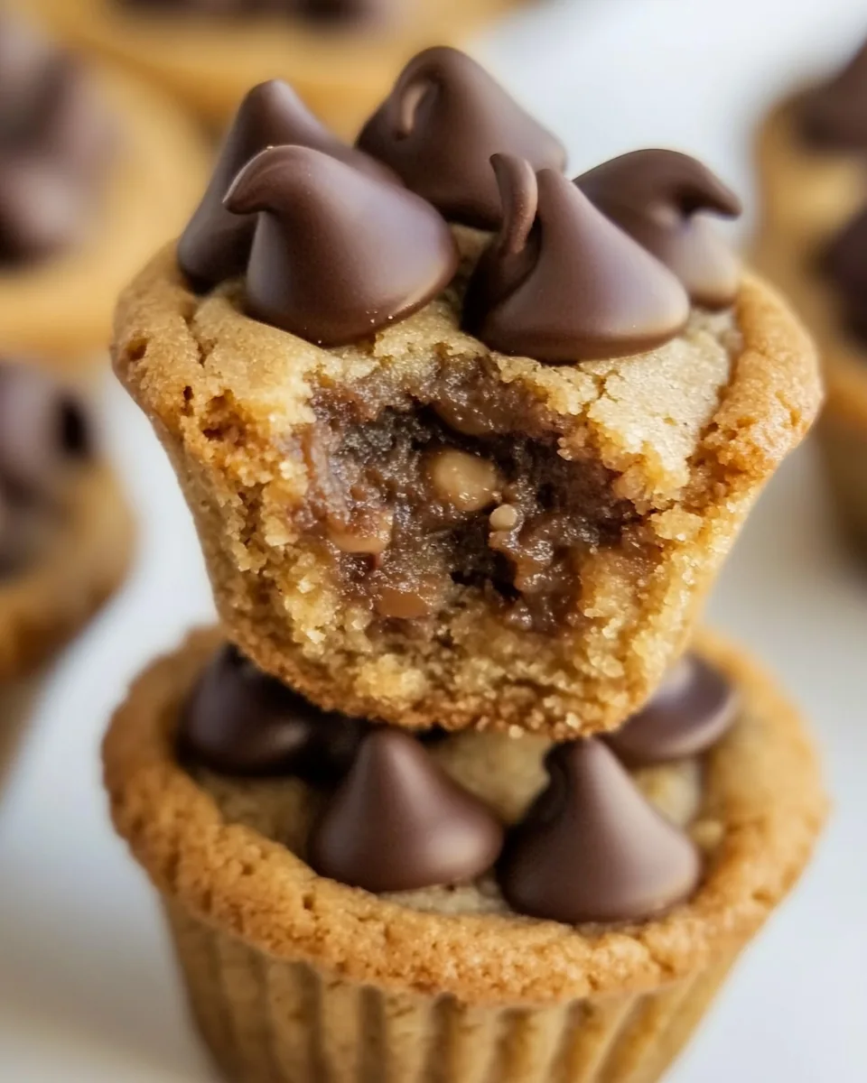 2 Ingredient Cookie Cups