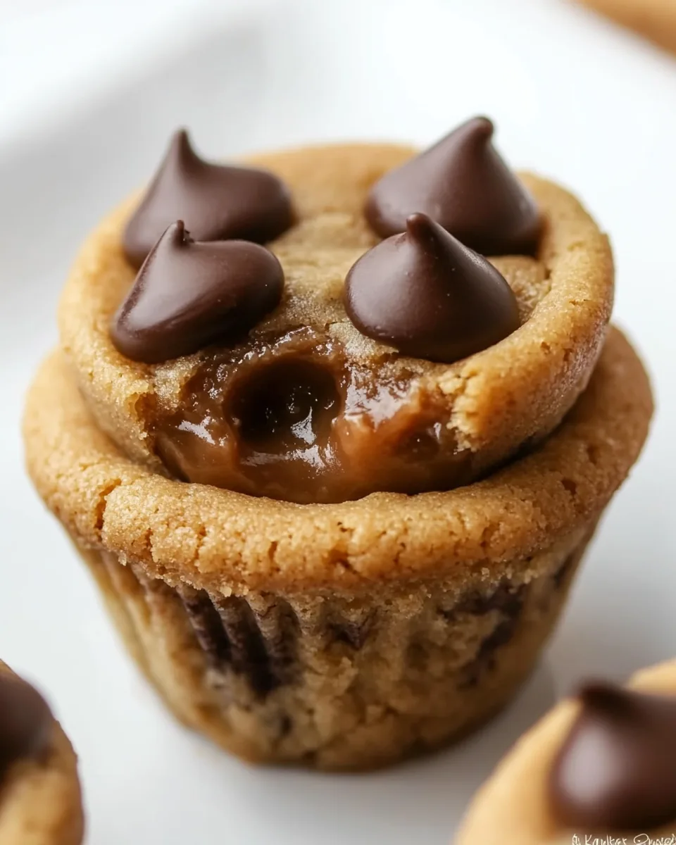 2 Ingredient Cookie Cups
