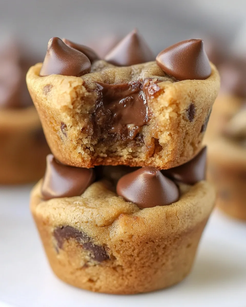 2 Ingredient Cookie Cups