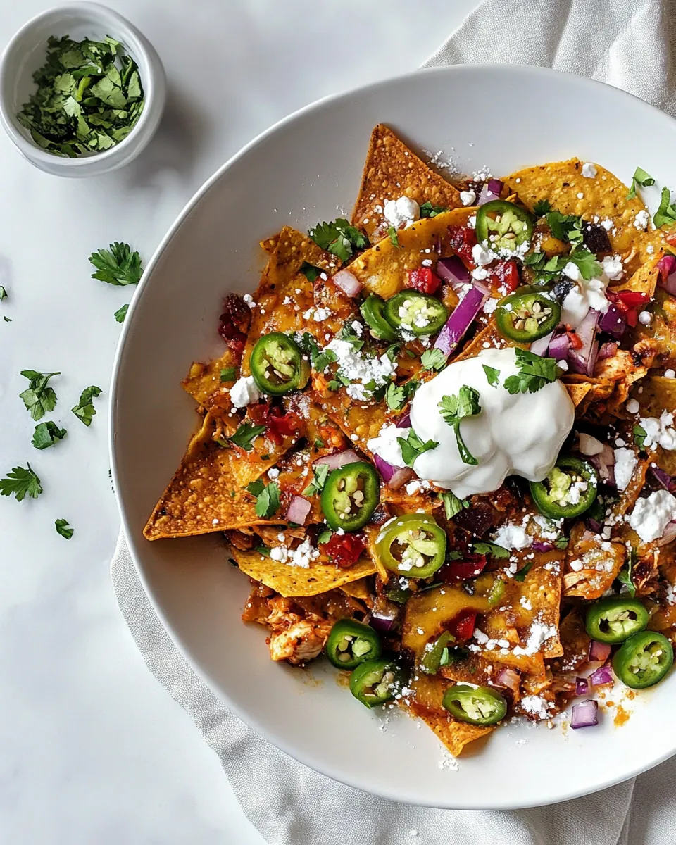 Fire Roasted Chicken Chilaquiles