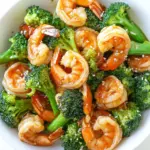 Skinny Sriracha Shrimp and Broccoli