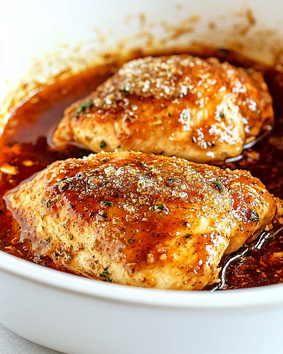 Brown Sugar Italian Chicken