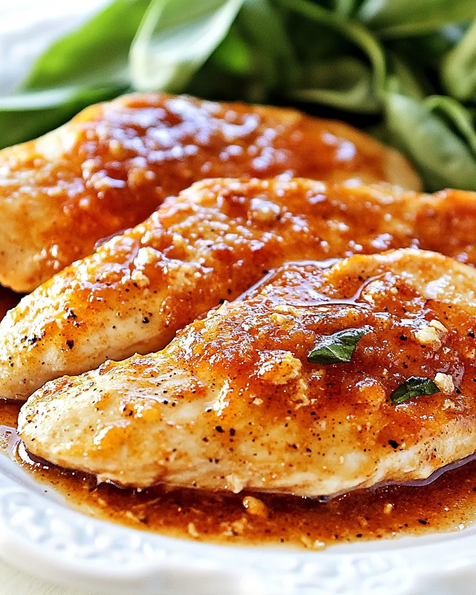Brown Sugar Italian Chicken