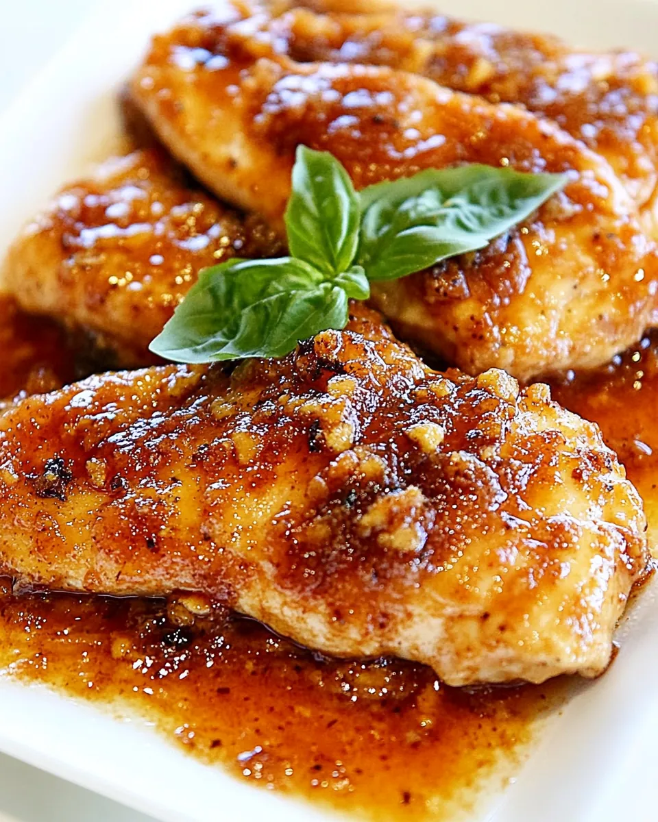 Brown Sugar Italian Chicken