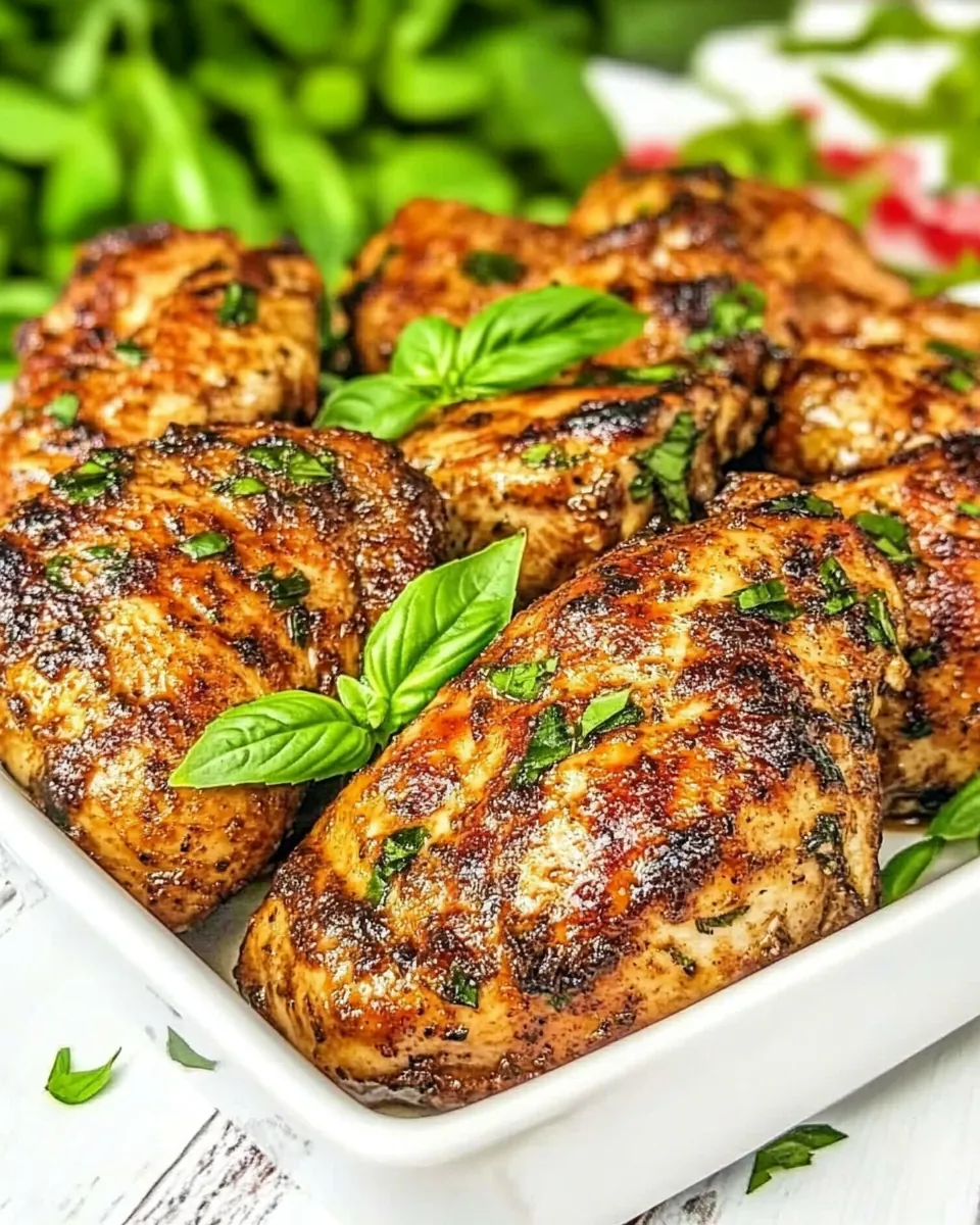 3 Ingredient Marinated Chicken