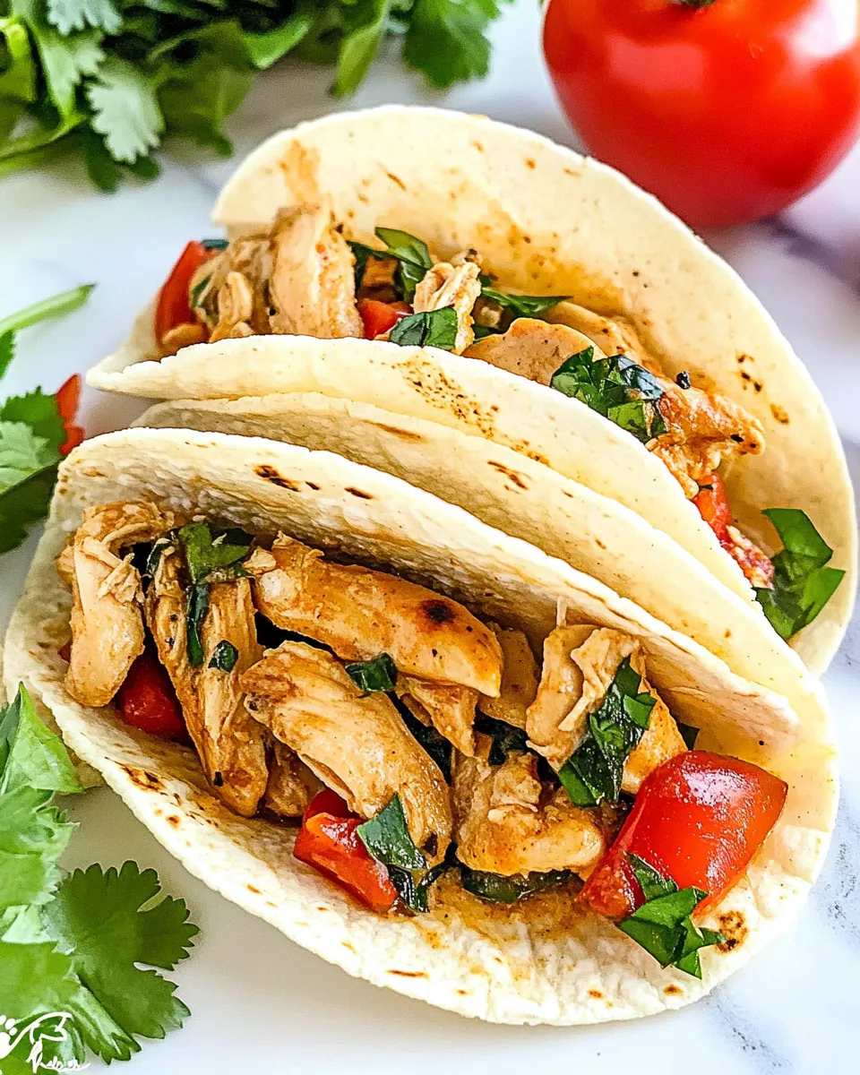 3 Ingredient Taco Chicken