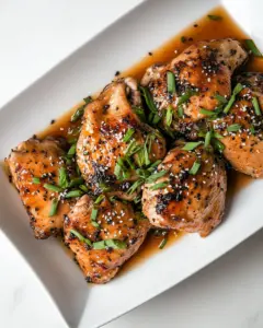 Baked Teriyaki Chicken Thighs