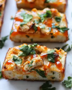 Buffalo Chicken French Breads