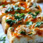 Buffalo Chicken French Breads
