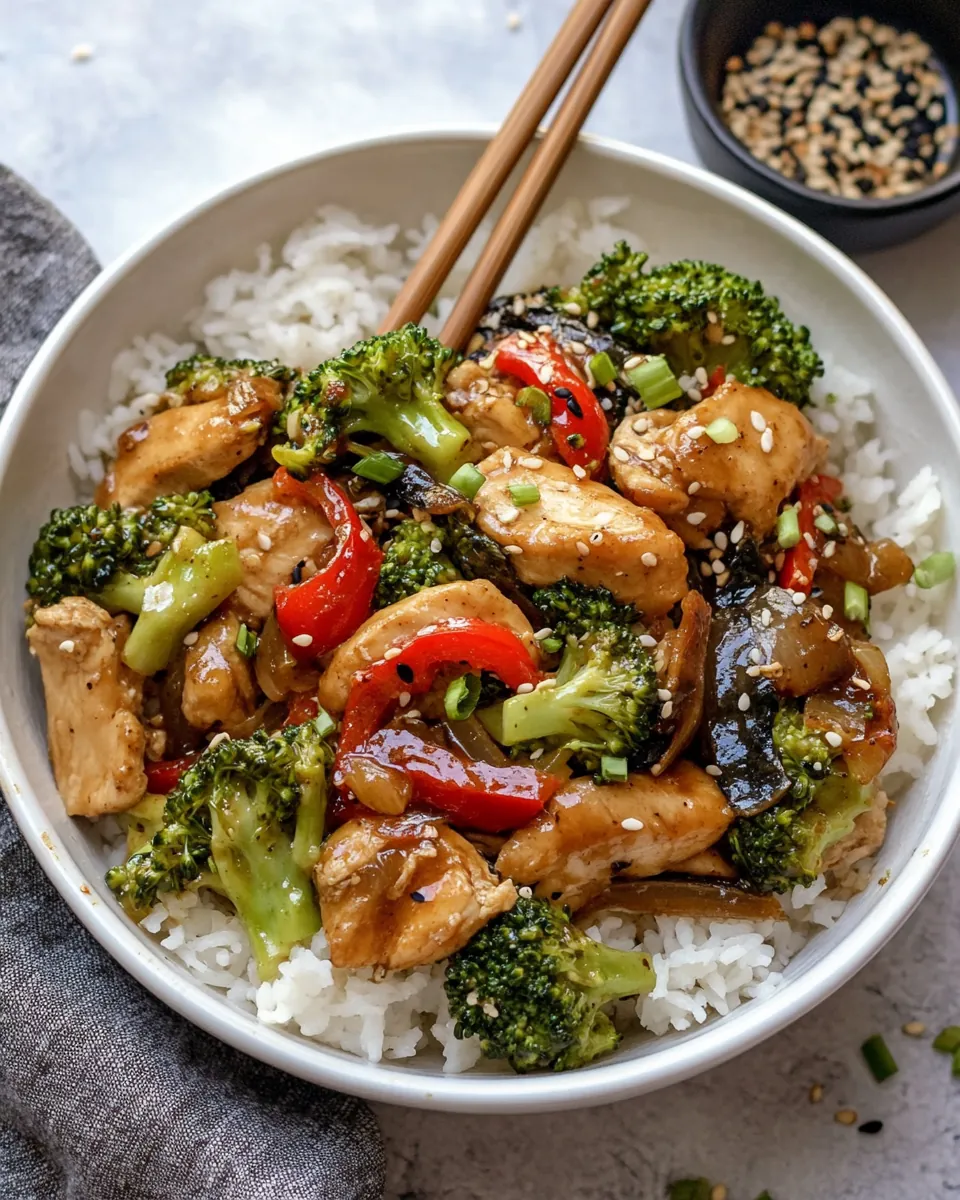 30 Minute Chicken and Broccoli Stir Fry