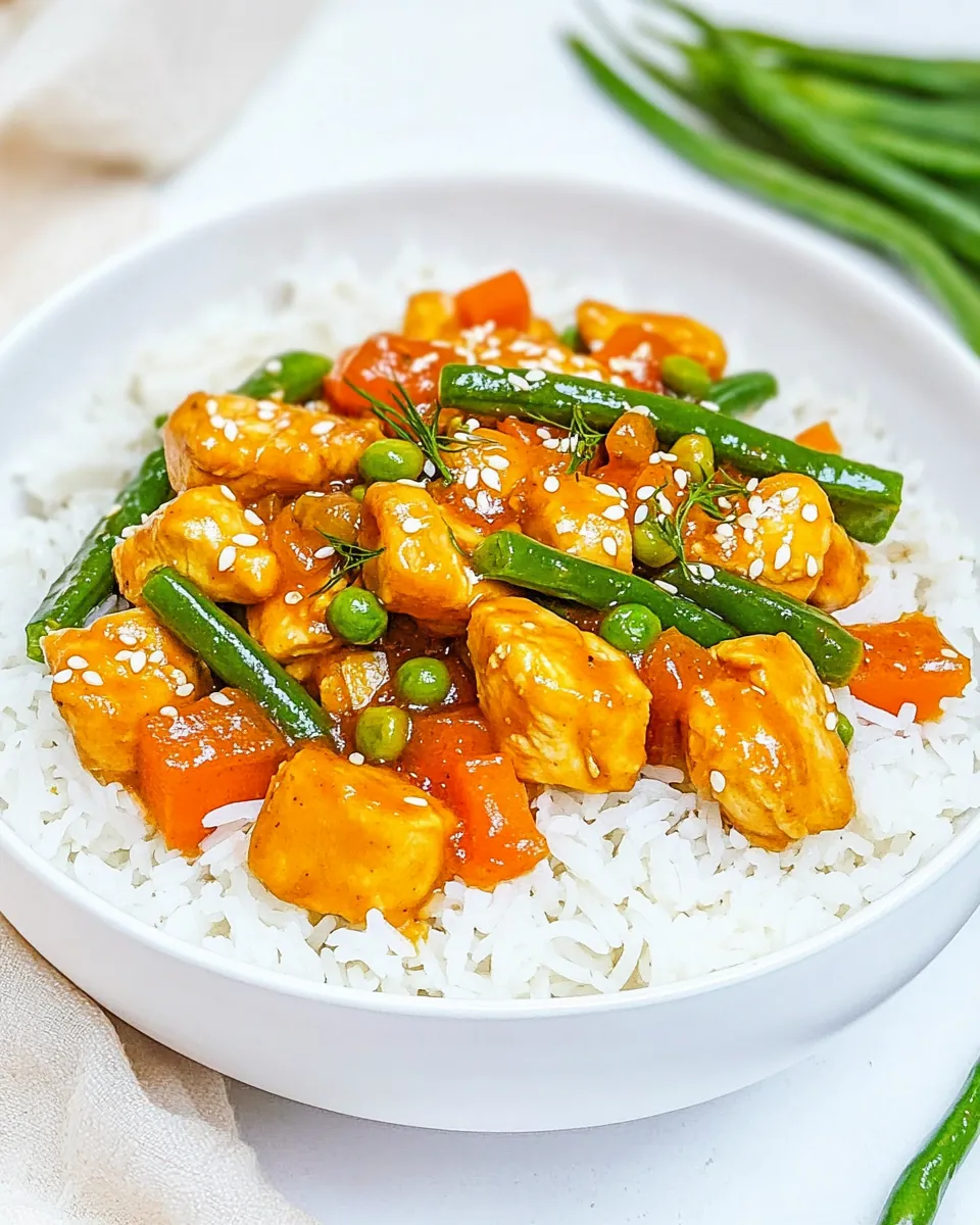 Chicken and Green Bean Stir Fry