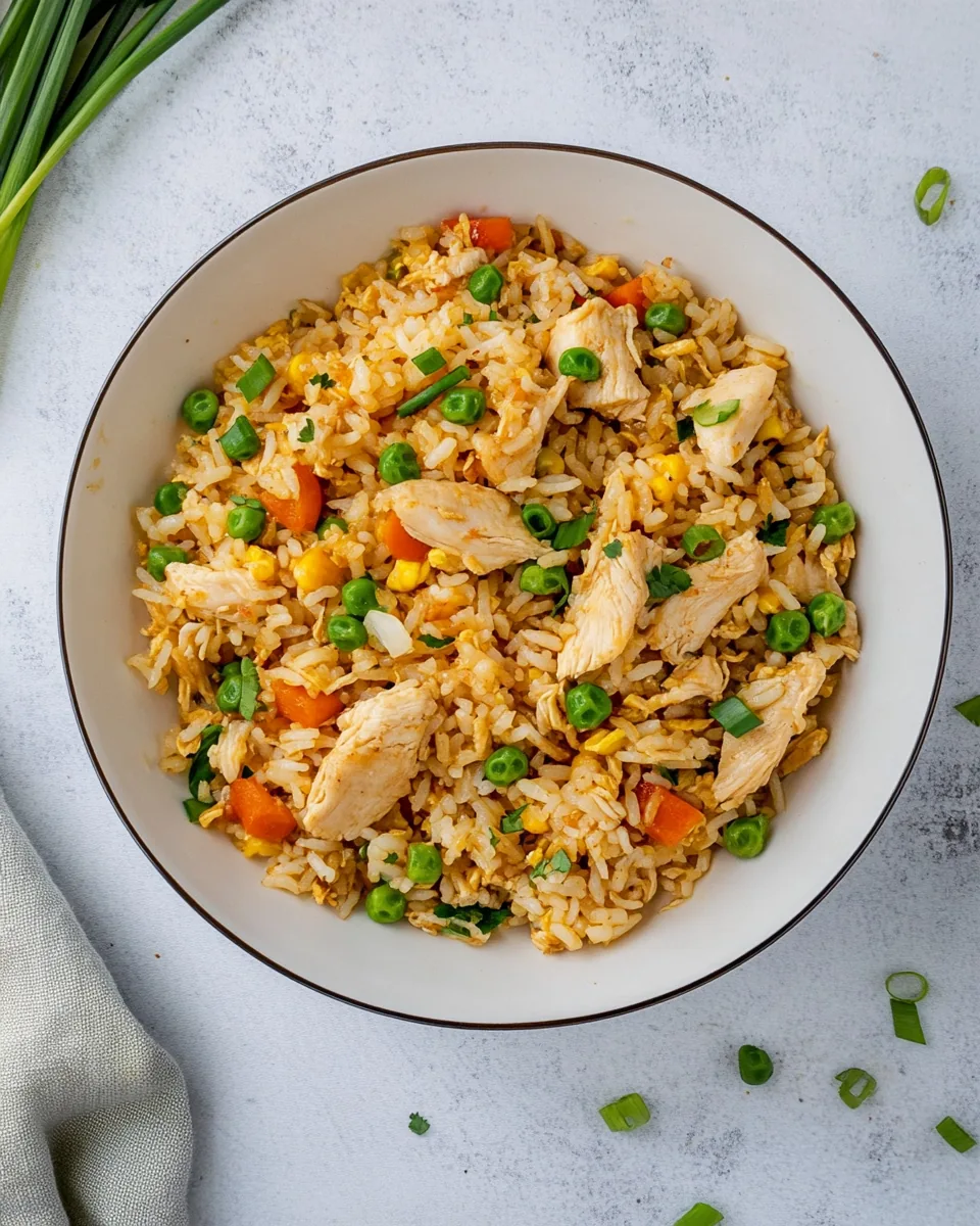30 Minute Chicken Fried Rice