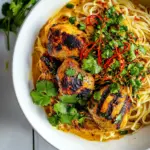 Creamy Thai Turmeric Chicken and Noodles