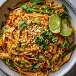 Garlic Butter Chicken Pad Thai