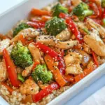 Garlic Ginger Chicken Stir Fry