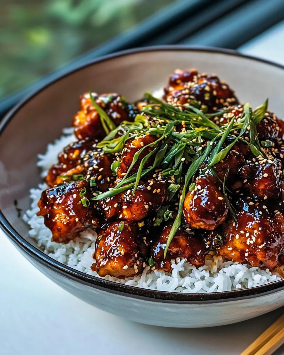 General Tso's Chicken