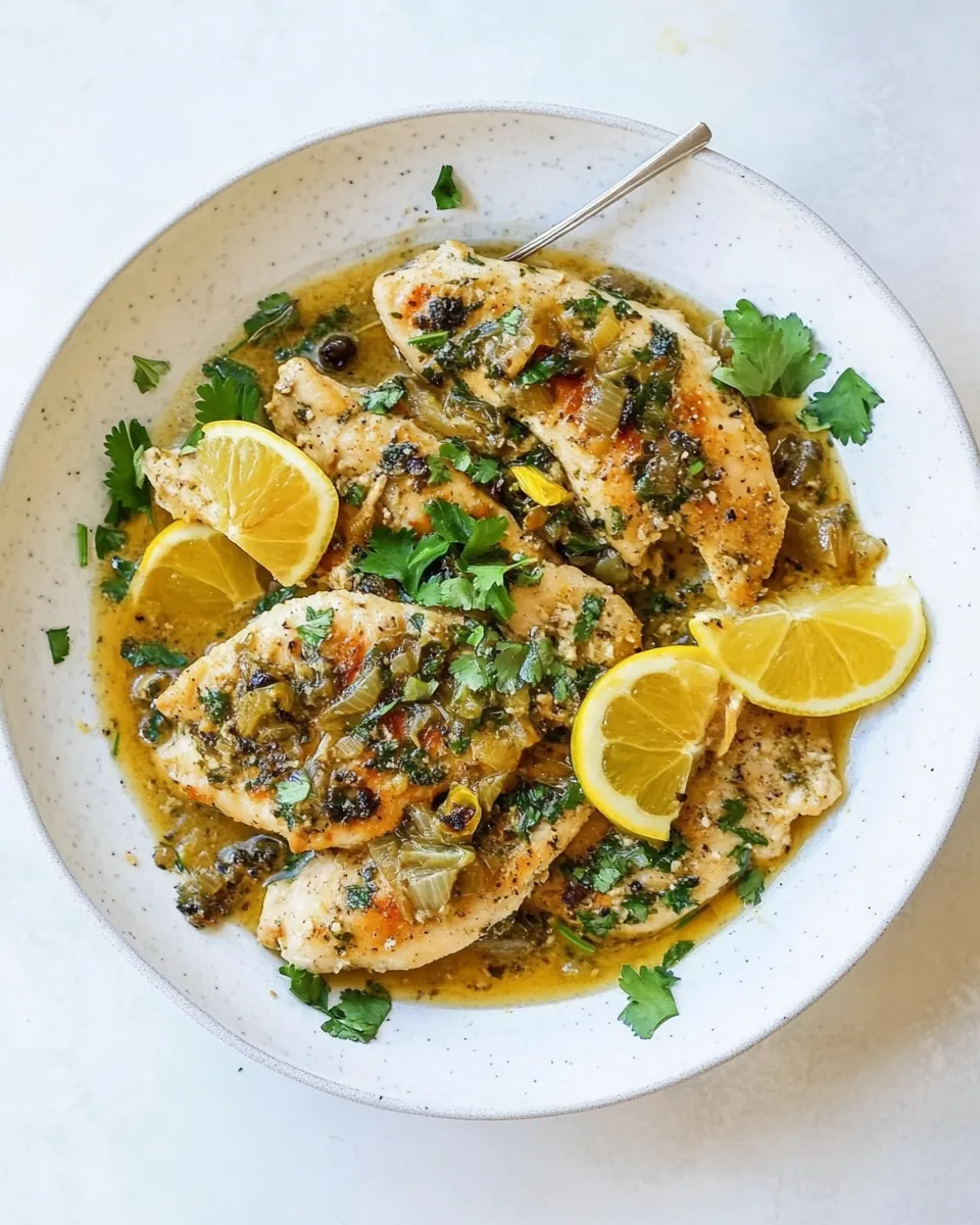Gluten-Free Chicken Piccata
