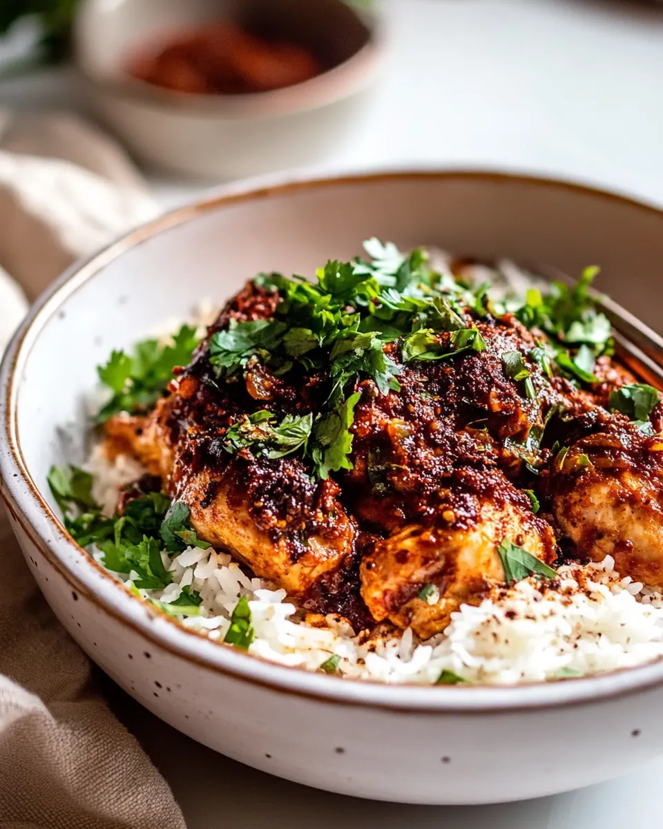 Harissa Butter Chicken