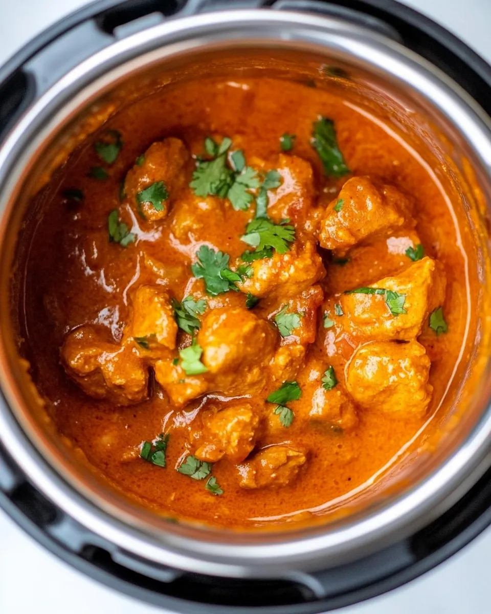 Instant Pot Butter Chicken