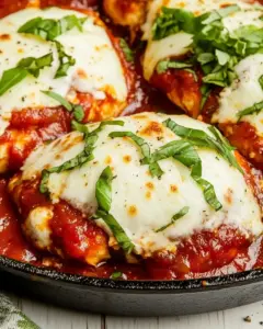 Mozzarella Chicken Skillet