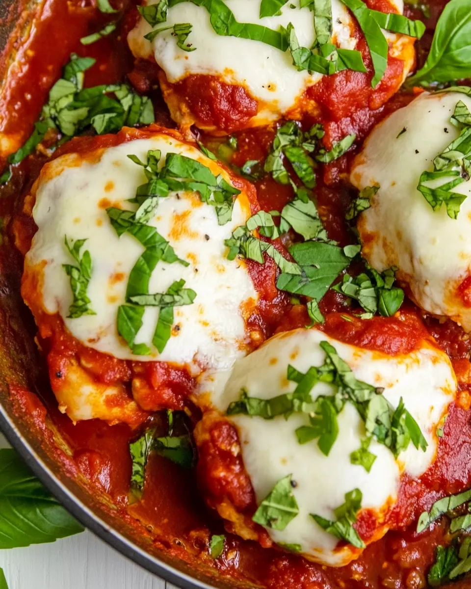 Mozzarella Chicken Skillet