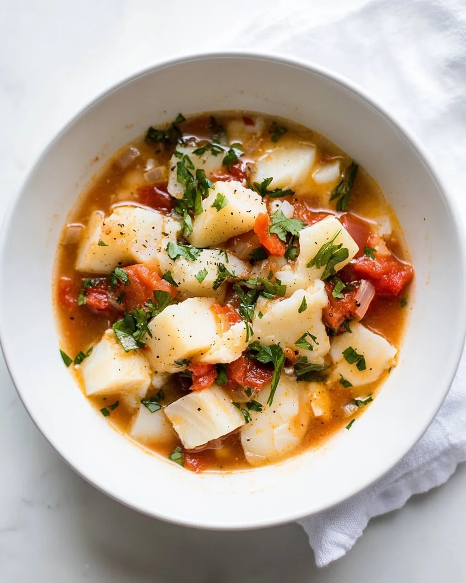 Spanish Cod Fish Stew