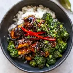 Teriyaki Chicken with Sesame Ginger Broccoli