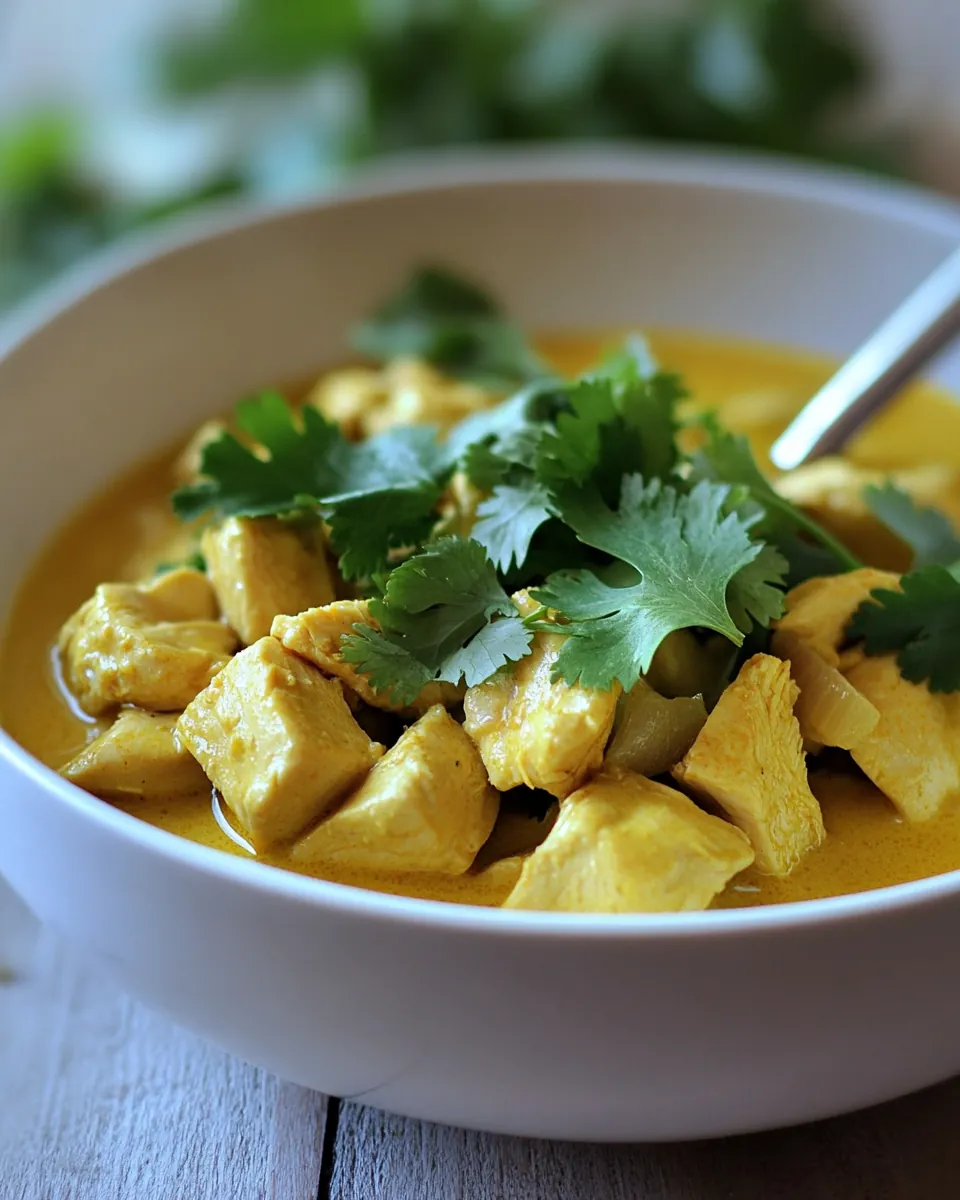 Thai Chicken Curry