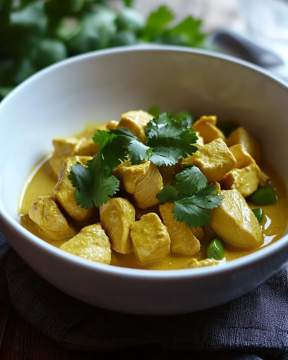 Thai Chicken Curry