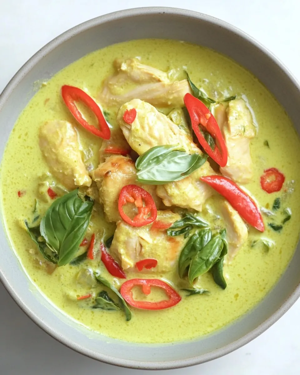 Thai Green Curry Chicken