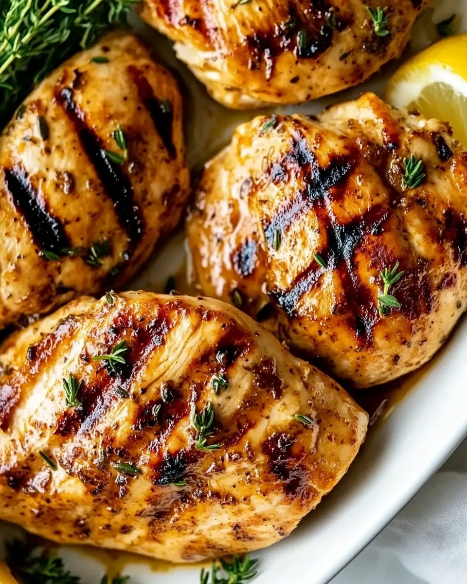 4 Ingredient Chicken Marinade