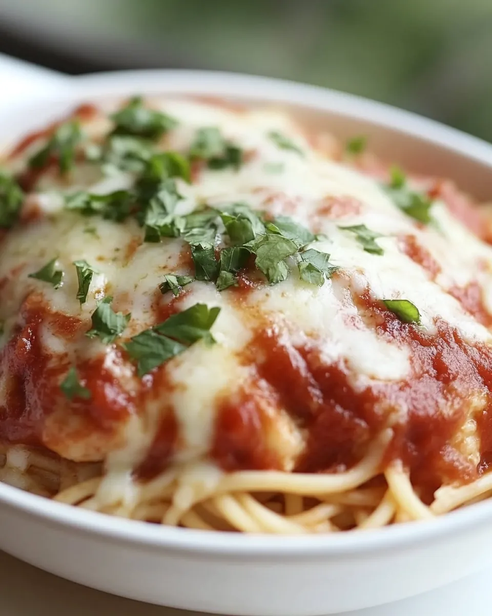 5 Ingredient Chicken Parmesan