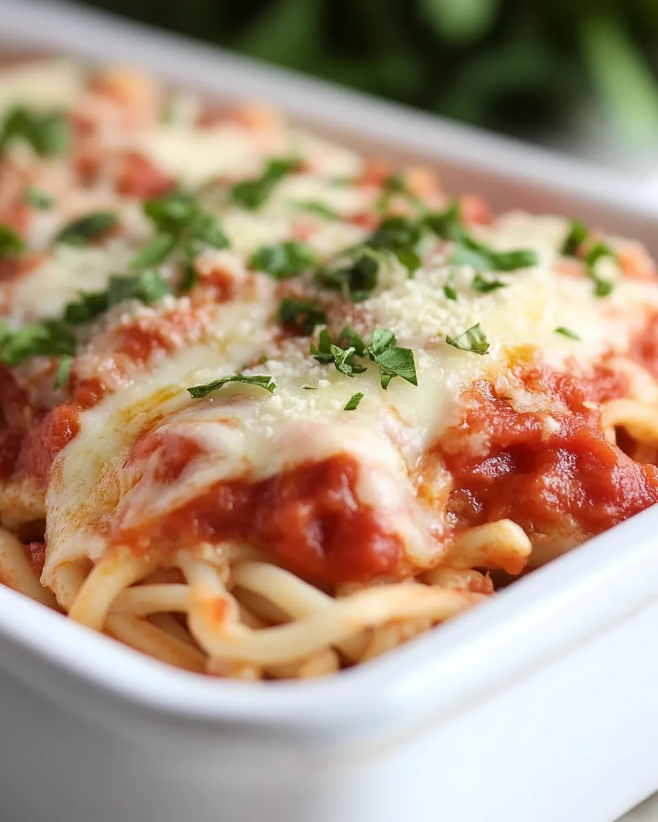 5 Ingredient Chicken Parmesan