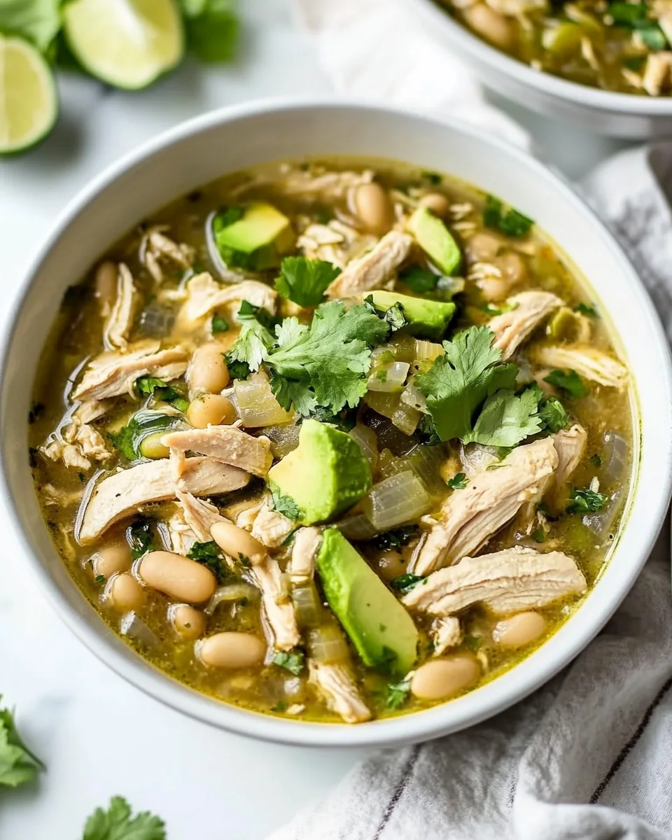 Slow Cooker Chicken Chili Verde
