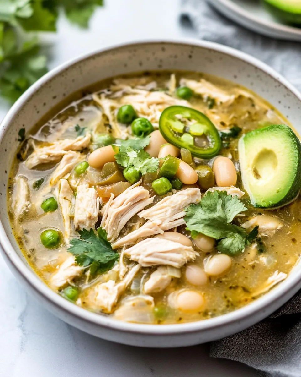 Slow Cooker Chicken Chili Verde