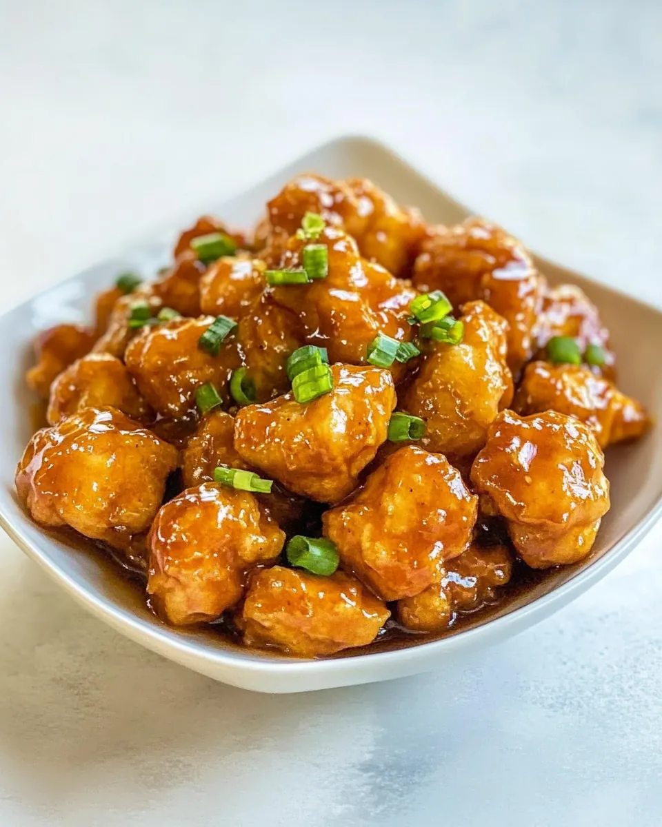 6 Ingredient Orange Chicken
