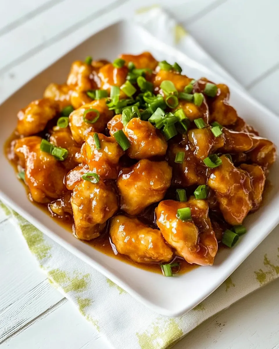 6 Ingredient Orange Chicken