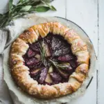 Vegetarian Roast Beetroot Onion Galette