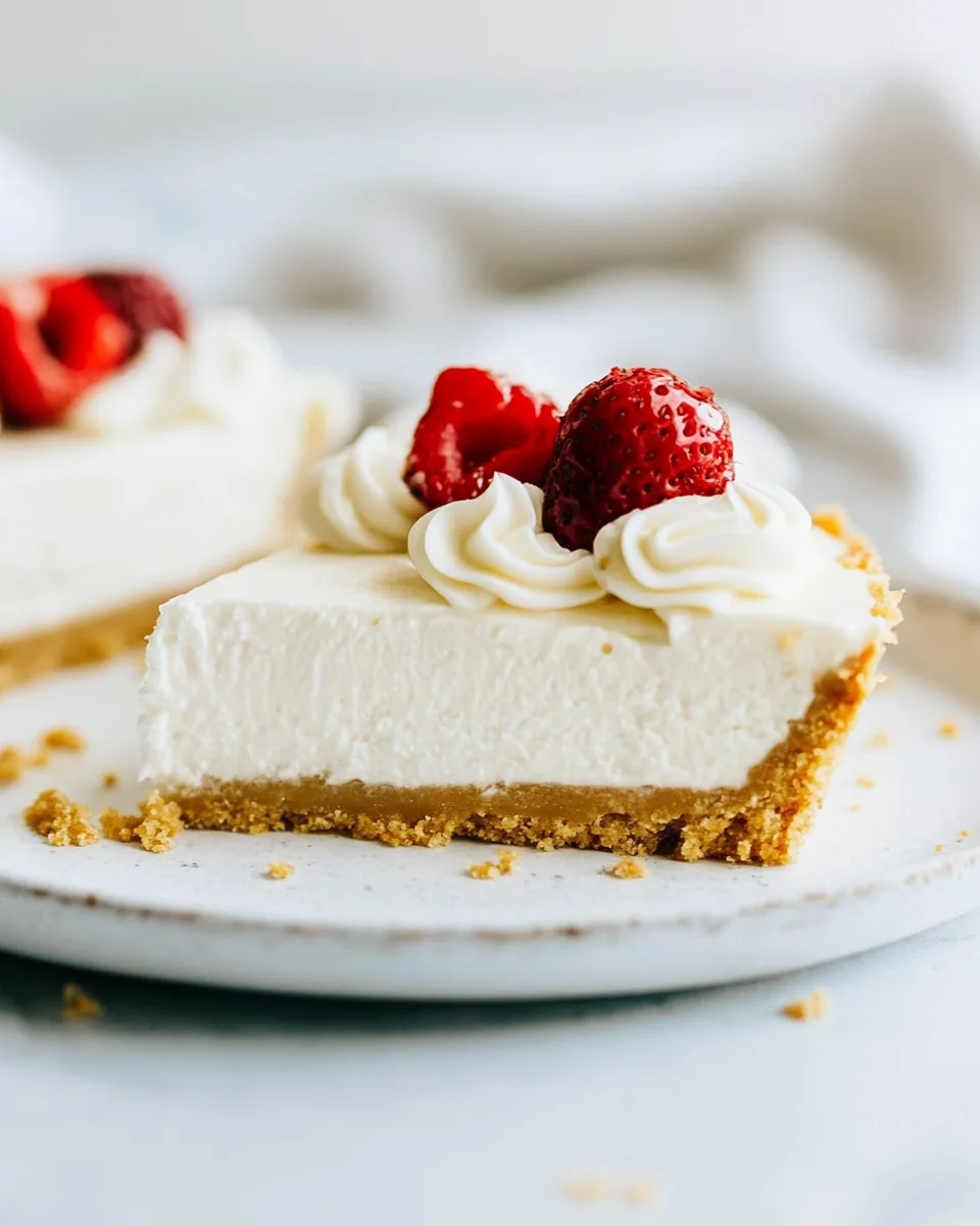 Absolutely Perfect No Bake Cheesecake