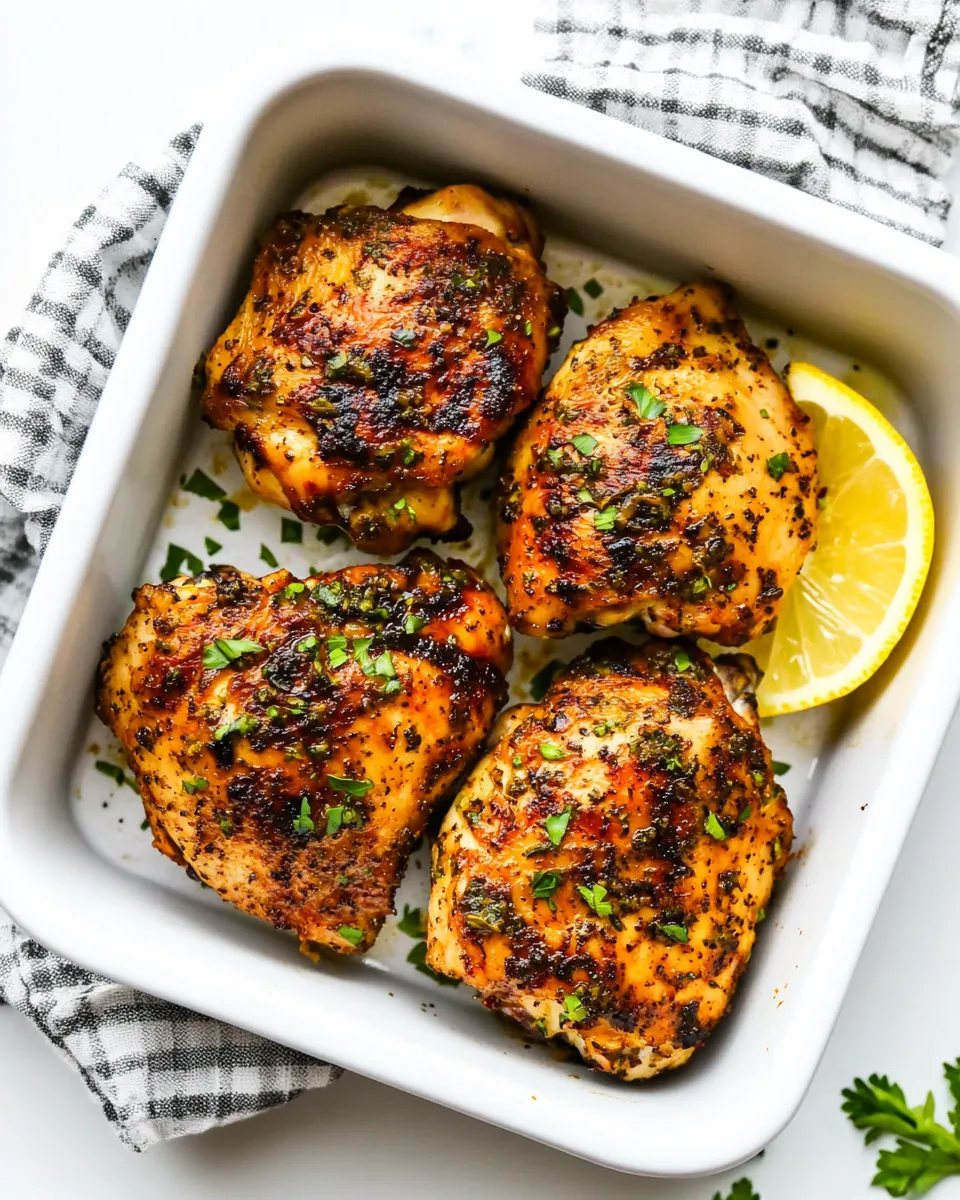 Air Fryer Boneless Chicken Thighs