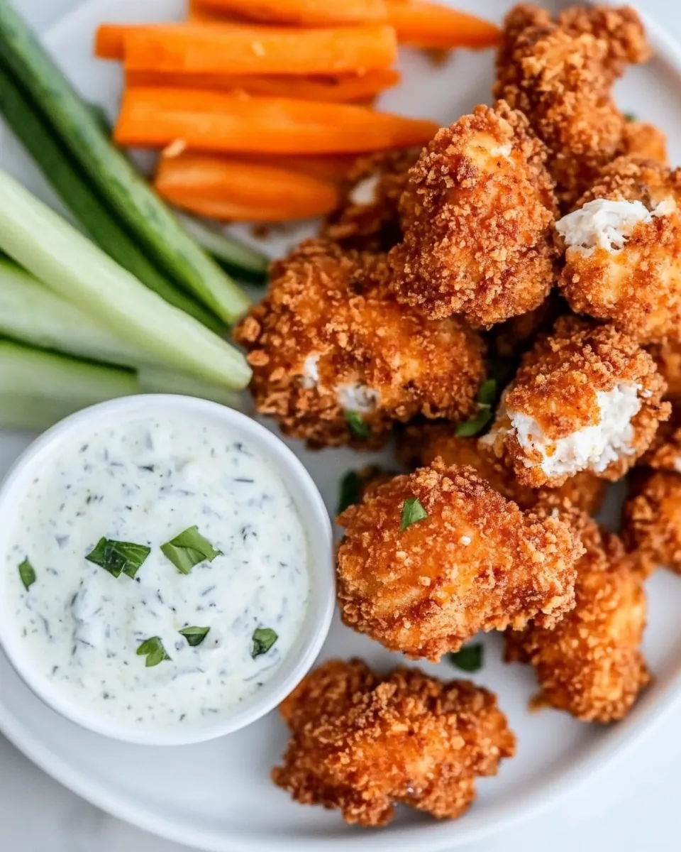 Air Fryer Buffalo Chicken Nuggets