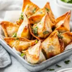 Air Fryer Buffalo Chicken Wontons