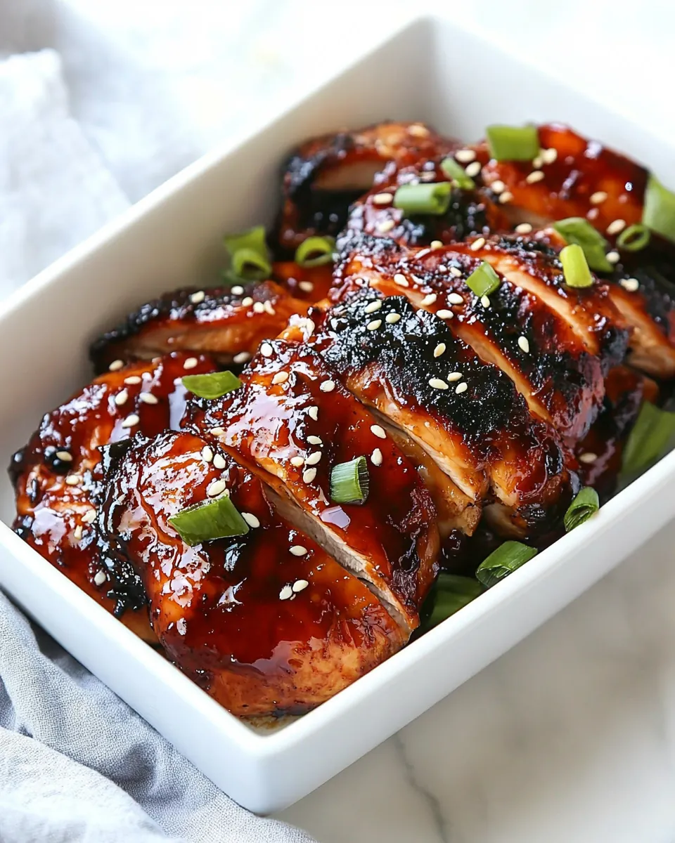 Air Fryer Char Siu Chicken