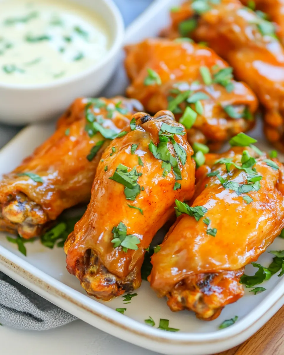 Air Fryer Chicken Buffalo Wings