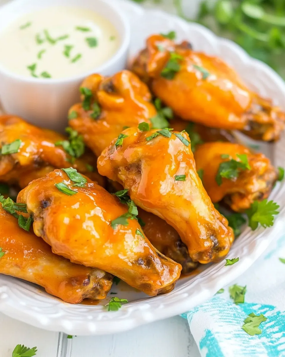 Air Fryer Chicken Buffalo Wings