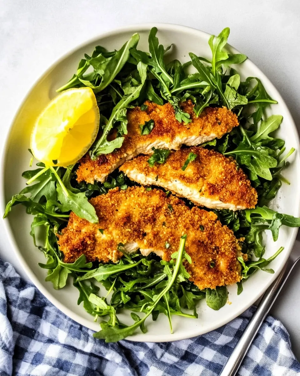 Air Fryer Chicken Milanese
