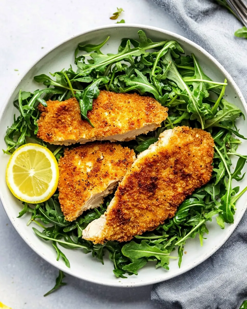 Air Fryer Chicken Milanese