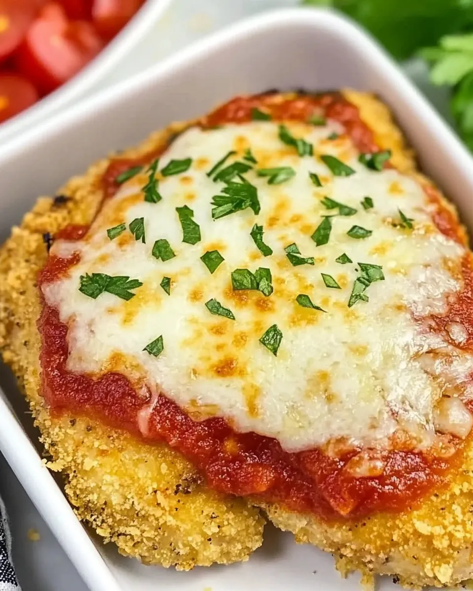 Air Fryer Chicken Parmesan